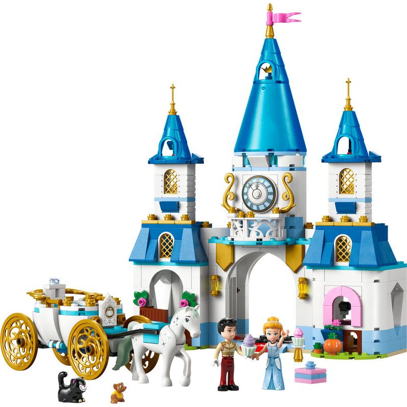 LEGO---Disney-Princess---Castelo-e-Carruagem-a-cavalo-da-Cinderela---43275-2