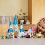 LEGO---Disney-Princess---Castelo-e-Carruagem-a-cavalo-da-Cinderela---43275-5