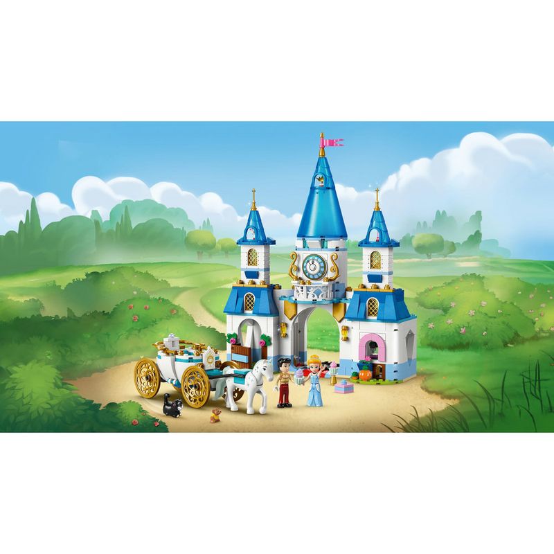 LEGO---Disney-Princess---Castelo-e-Carruagem-a-cavalo-da-Cinderela---43275-12