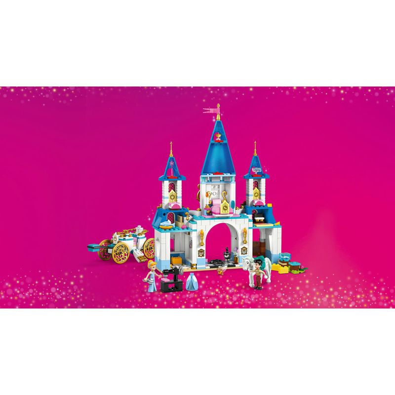 LEGO---Disney-Princess---Castelo-e-Carruagem-a-cavalo-da-Cinderela---43275-15