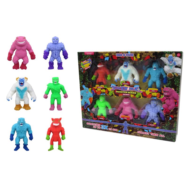 Conjunto De Figuras Elásticas - Stretchapalz - Monster