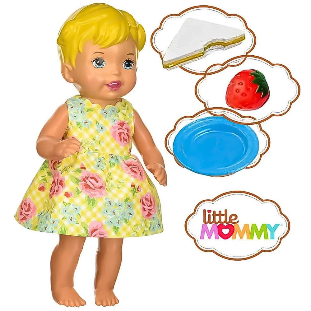 Boneca Little Mommy Brincar de Piquenique Mattel GXT02 - Ri Happy
