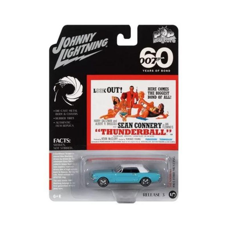 Johnny Lightning 1965 Ford Mustang 007 - Ri Happy