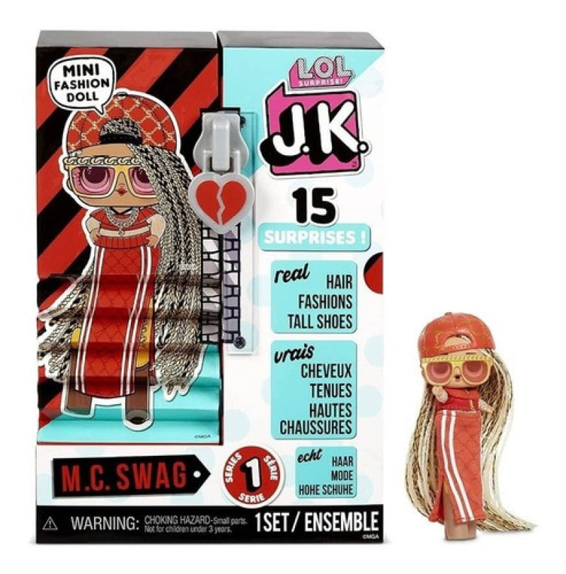 Lol Surprise Jk - MC Swang 15 Surpresas Candide 8951 - Ri Happy
