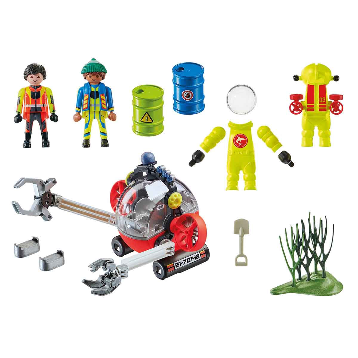 Playmobil - Expedição Ambiental Mergulho - City Action - 70142