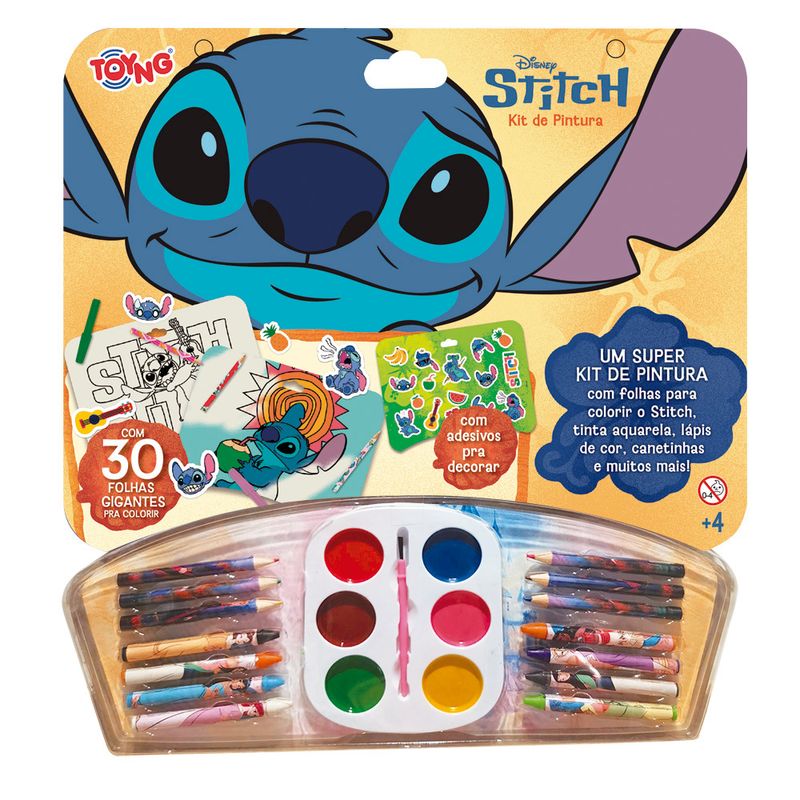 Kit-de-Pintura-com-Livro---Disney---Stitch---Toyng-0