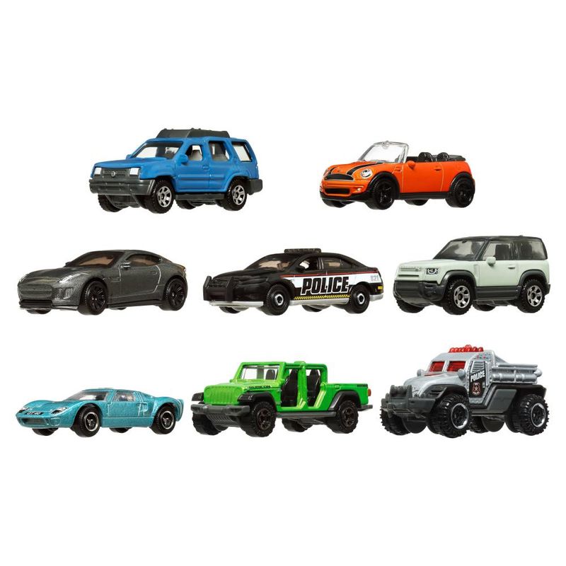 Carrinhos-Miniaturas---Matchbox---Carro-Basico---Pacote-8-Unidades---Modelos-Sortidos---Mattel-0