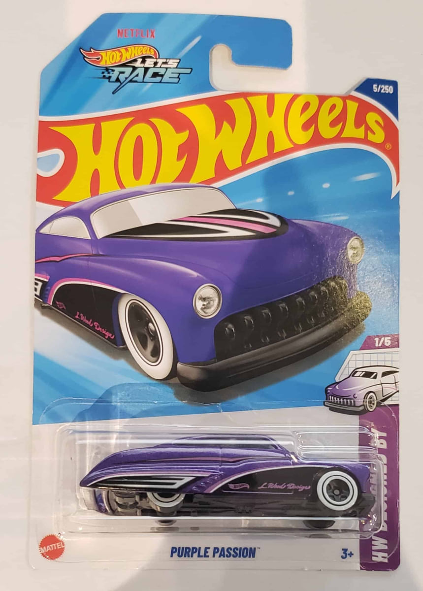 ミニカー HotWheels 13th CONVENTION PURPLE PASSION Hot Wheels Designed By - Purple Passion - PBKIDS Brinquedos
