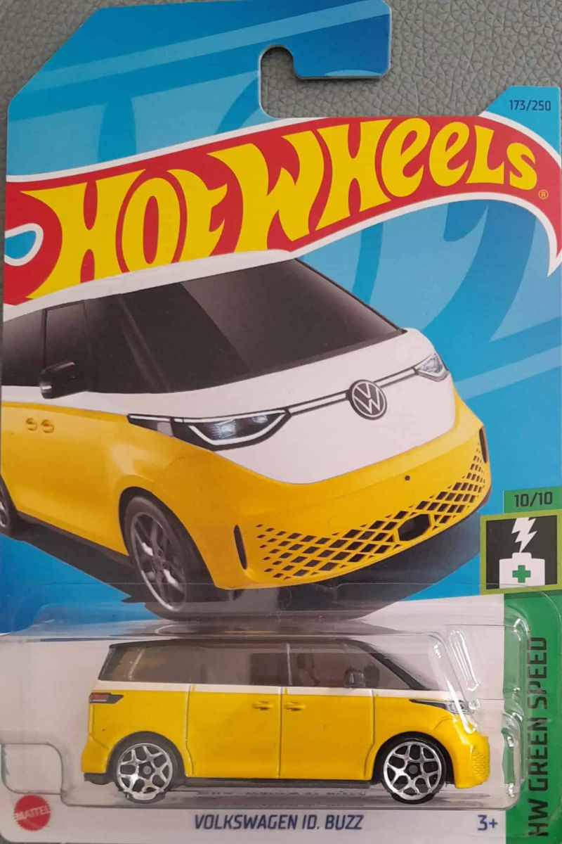 Hot Wheels Green Speed - Volkswagen ID. Buzz - Ri Happy