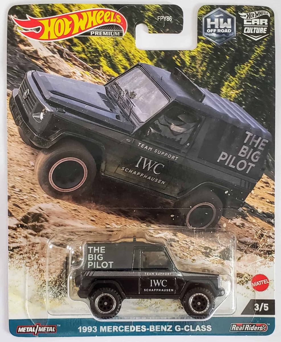 Hot Wheels Car Culture Off Road - 1993 Mercedes-Benz G-Class - Ri