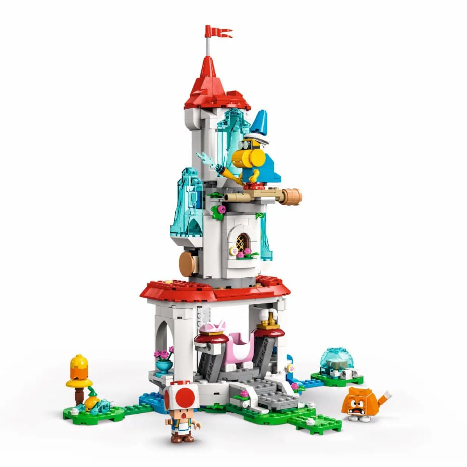 Pacote Expansão Traje Peach Gata e Torre Gelada Lego 71407 - Ri Happy