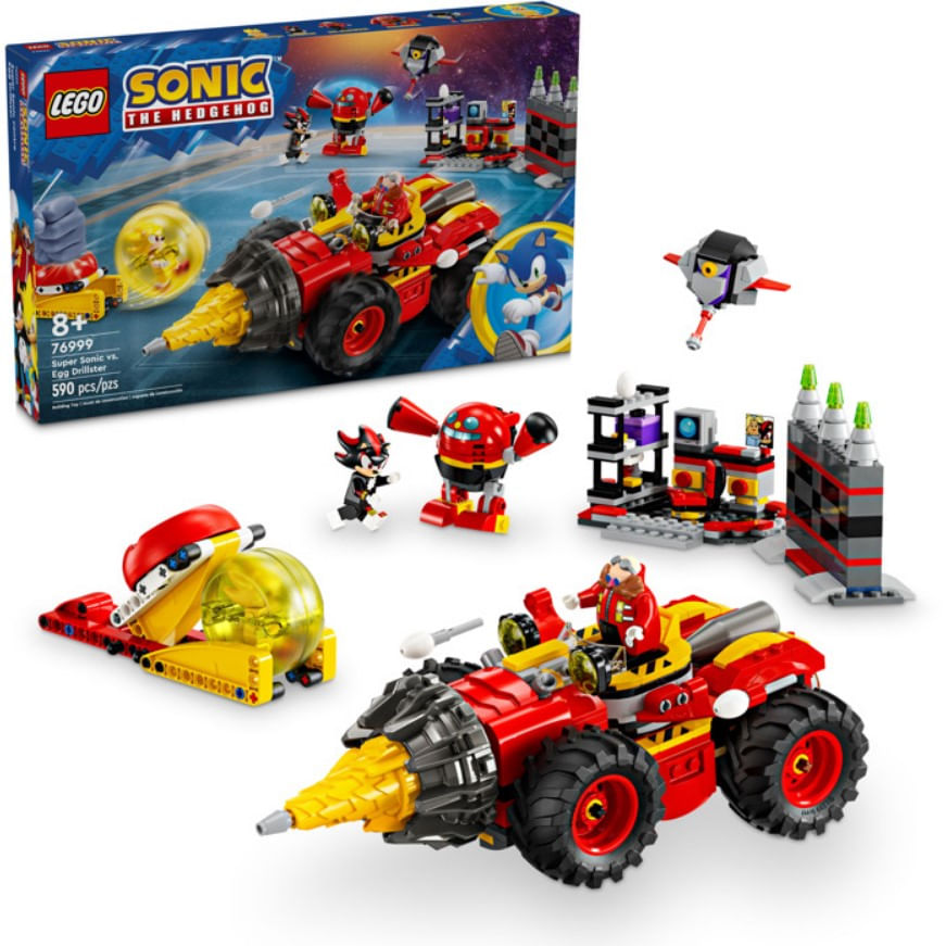 Super Sonic vs. Egg Drillster - Lego 76999 - Ri Happy