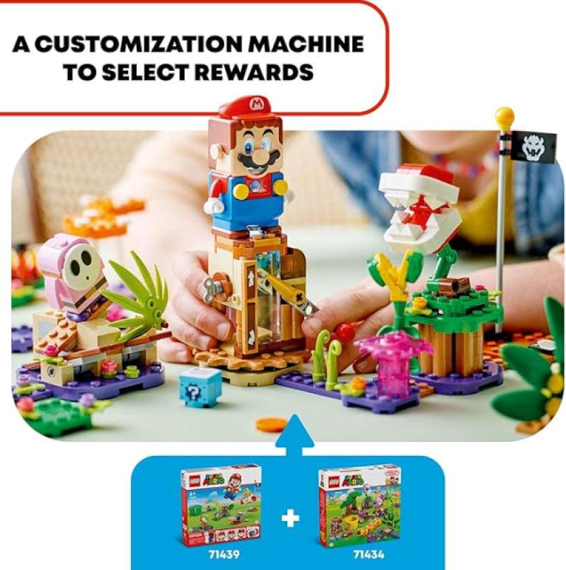 Super Mario Conjunto da selva gelatinosa Lego 71434 - PBKIDS