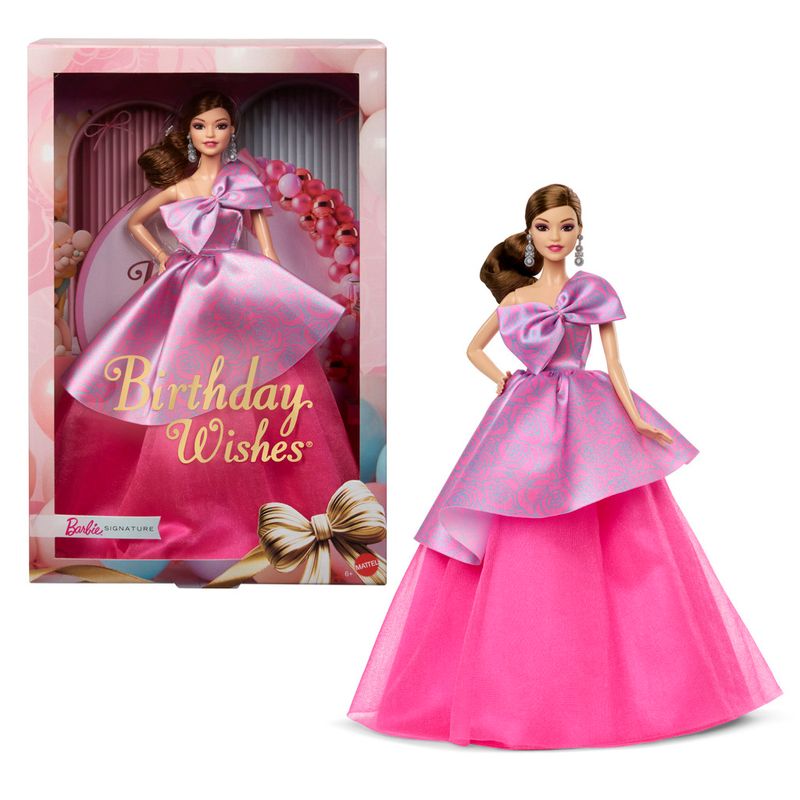 Boneca-Articulada---Barbie---Colecao-Birthday-Wishes---Mattel-0
