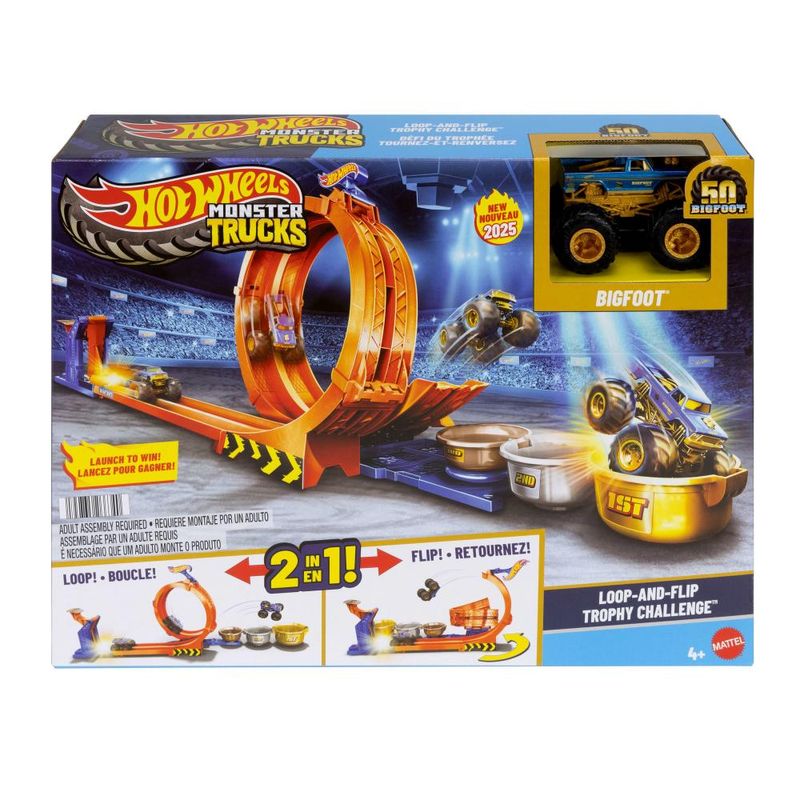 Pista-de-Percurso---Hot-Wheels---Monster-Trucks---Trofeu-Bigfoot---Giros-Extremos---Mattel-1