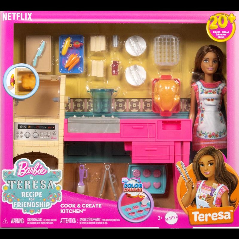 Boneca-com-Acessorios---Filme-Barbie-e-Teresa-Receita-de-Amizade---Crie-e-Cozinhe---Tereza---Mattel-4