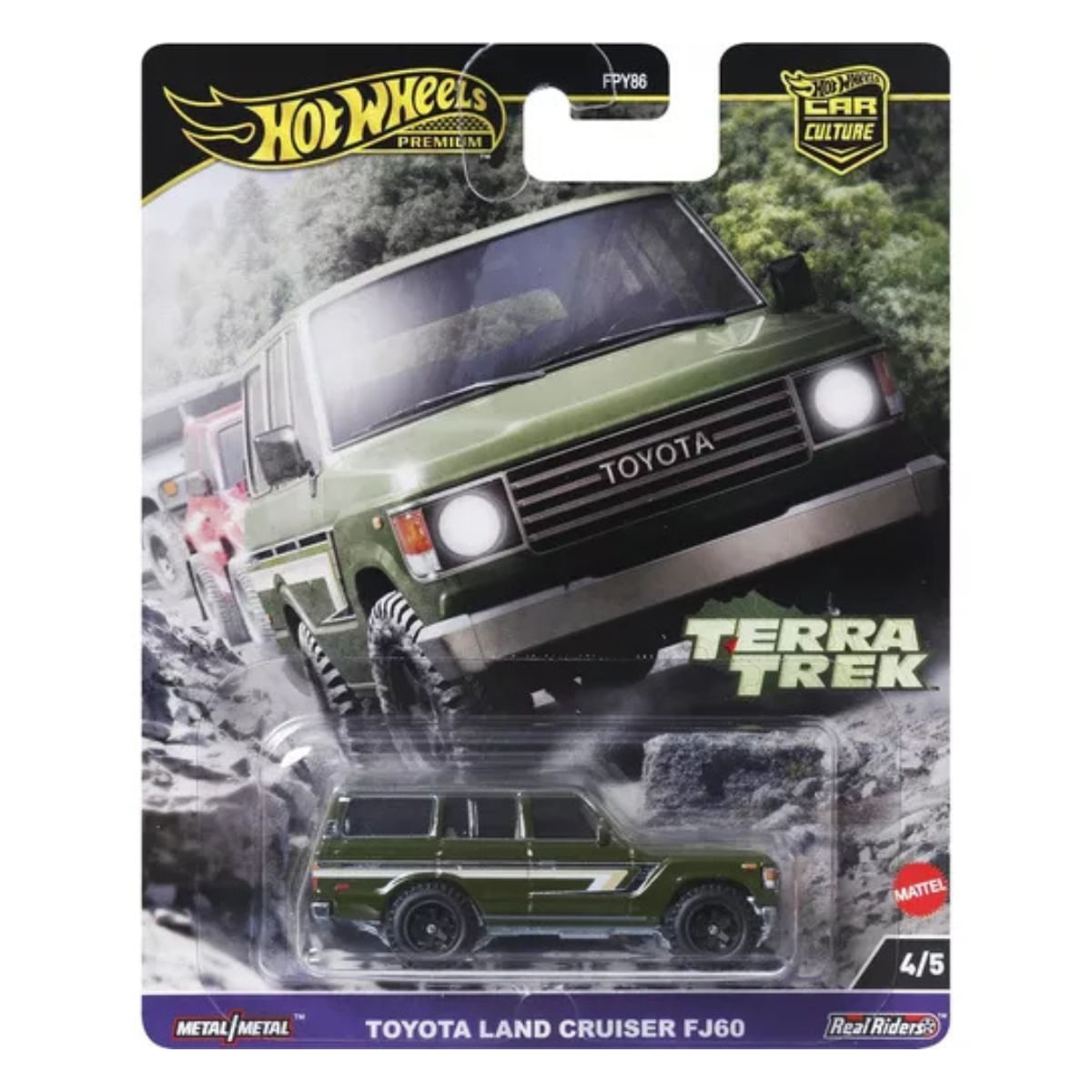 Hot Wheels - Toyota Land Cruiser Fj60 Terra Trek - Car Cult - Ri Happy