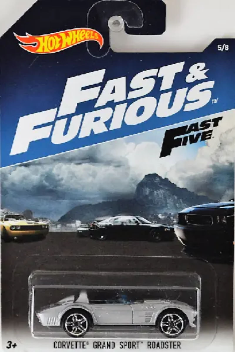 ミニカー Hot Wheels CORVETTE GRAND SPORT ROADSTER Hot Wheels Screen Time - Corvette Grand Sport Roadster (Velozes e