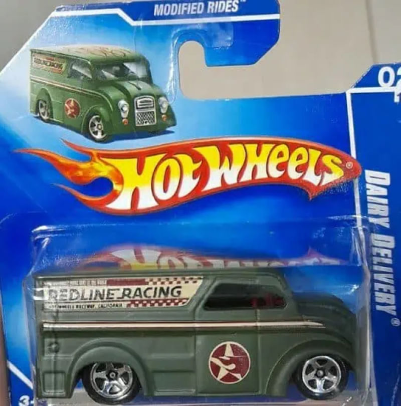 HOT WHEELS DAIRY DELIVERY Dairy Delivery Hot Wheels Mooneyes Van