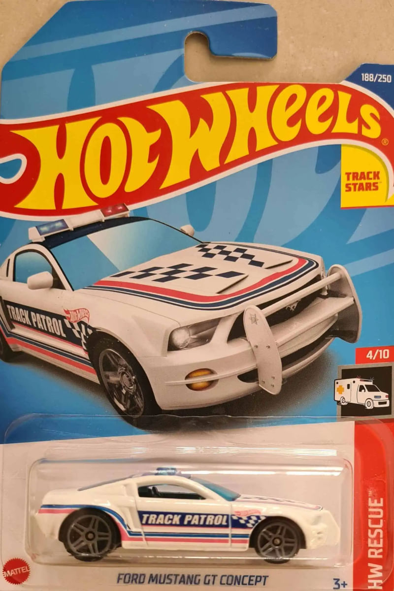 Hot Wheels Rescue - Ford Mustang GT Concept - PBKIDS Brinquedos