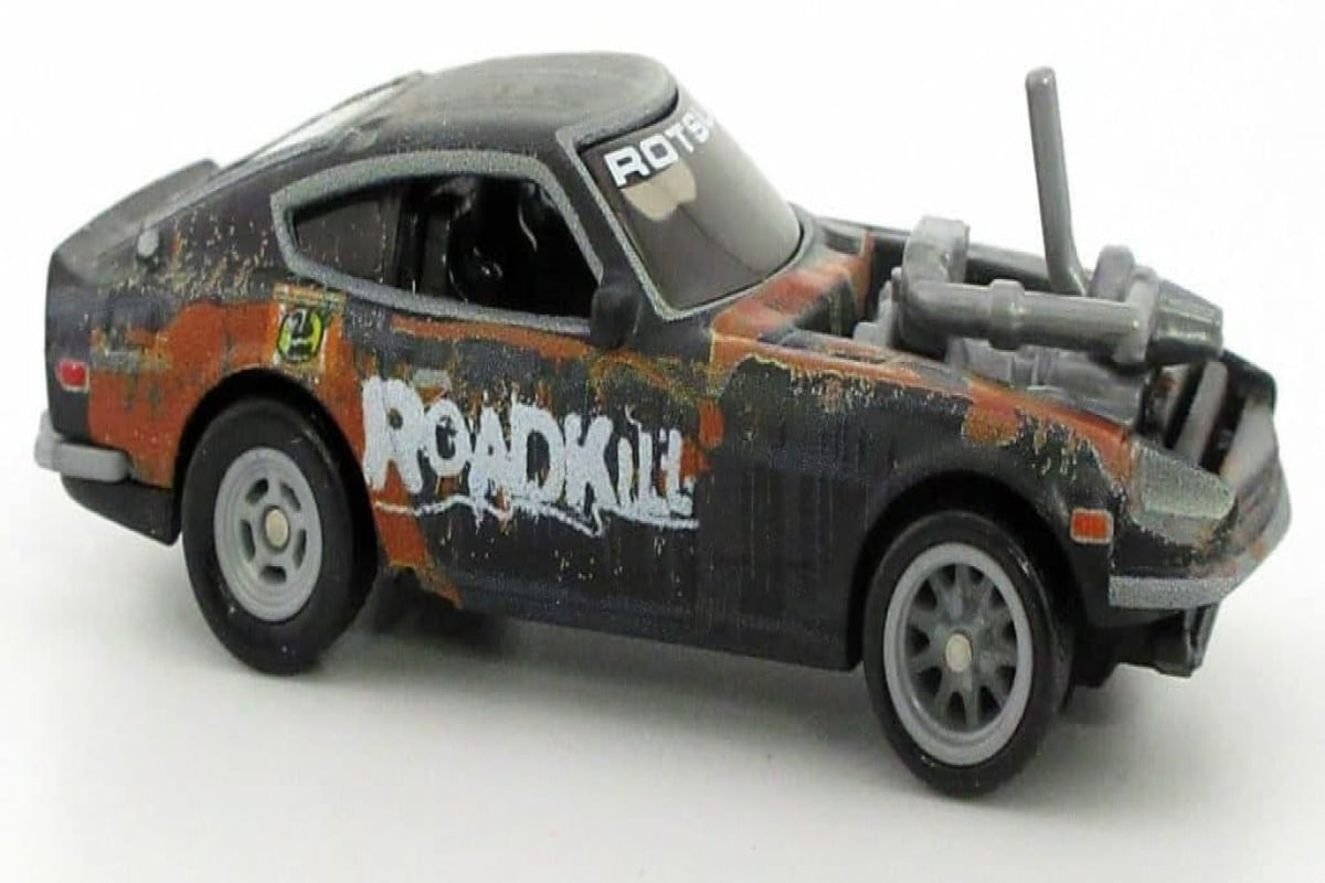 Embalagem danificada* Hot Wheels Pop Culture Roadkill Rotsun