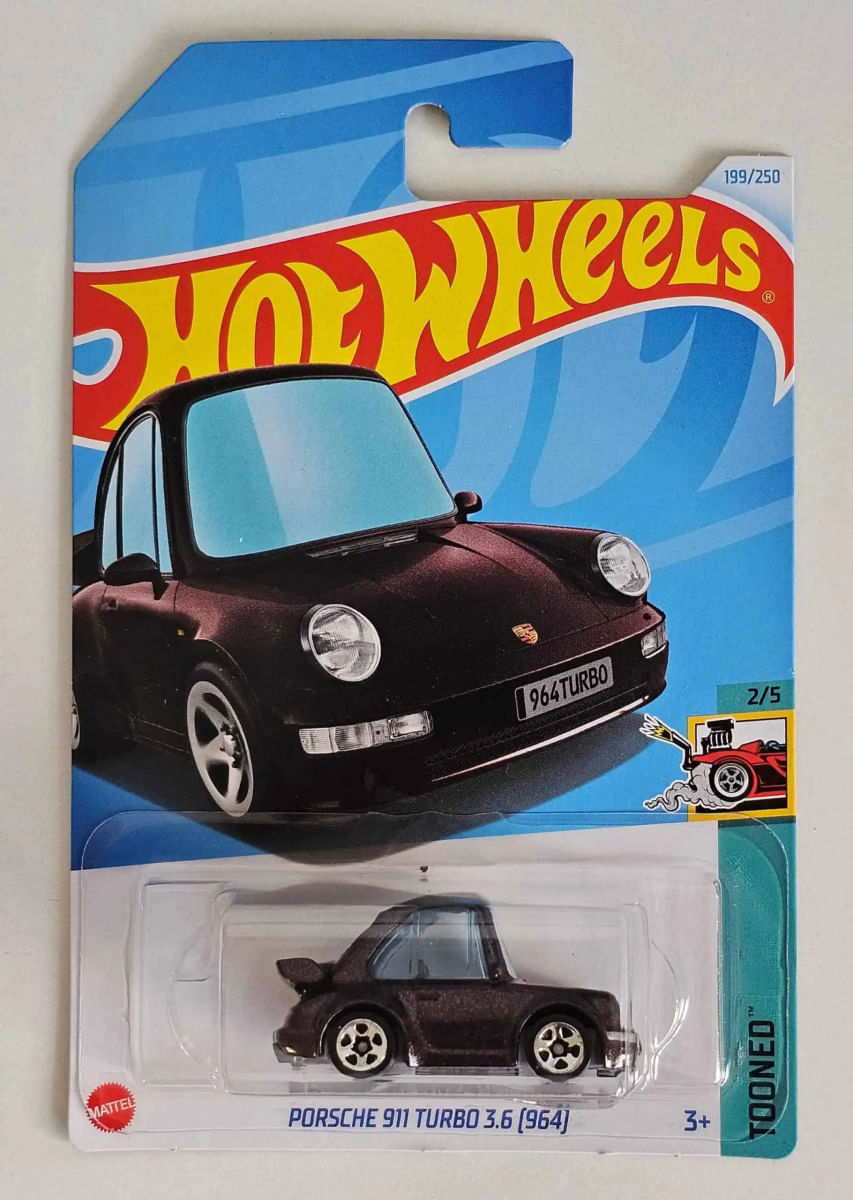 Hot Wheels Tooned - Porsche 911 Turbo 3.6 (964) - Ri Happy