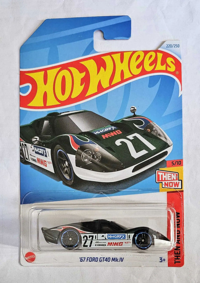 Hot Wheels Then and Now - ? Ford GT40 Mk.IV - Ri Happy