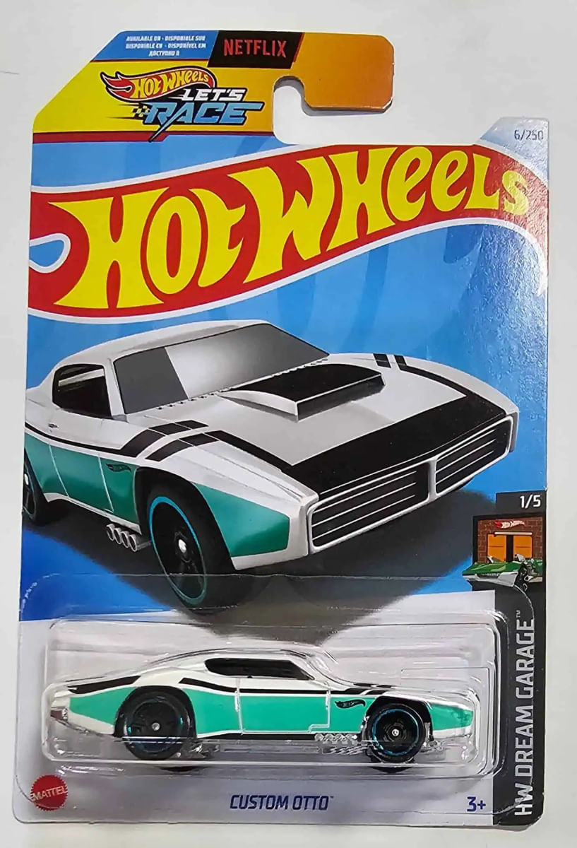 Hot Wheels Dream Garage - Custom Otto - PBKIDS Brinquedos