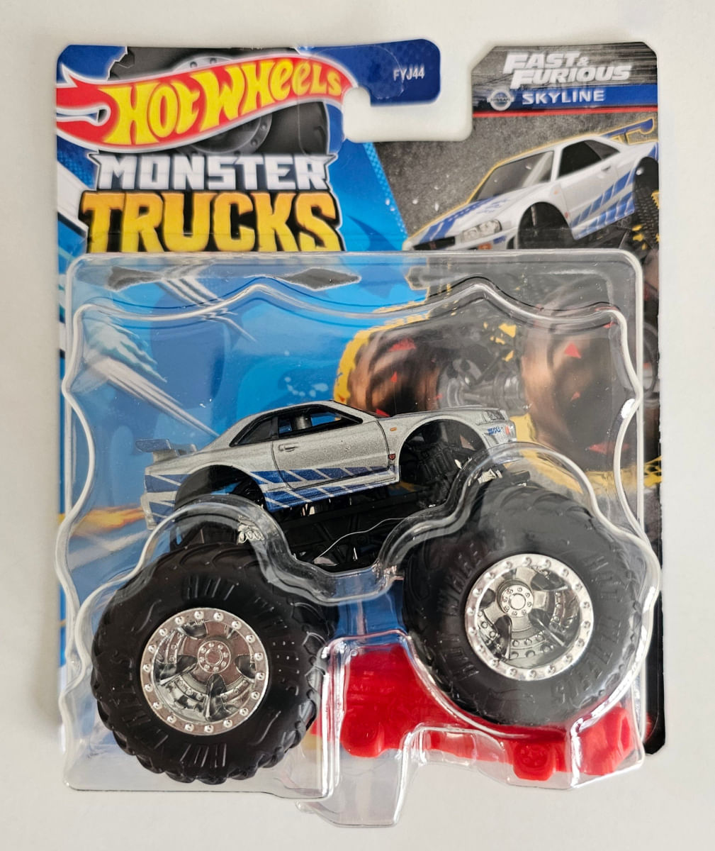 Hot Wheels Monster Trucks Fast & Furious - Nissan Skyline