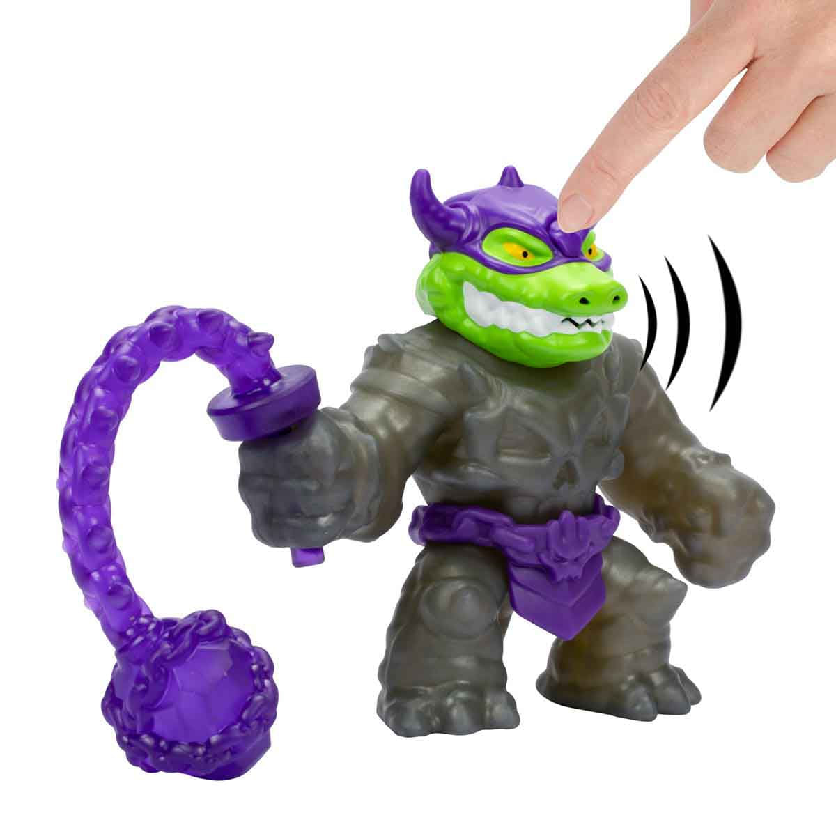 Boneco Elástico Rock Jaw De 13Cm Com Som - Goo Jit Zu Boneco Elástico Rock Jaw De 13Cm Com Som - Goo Jit Zu