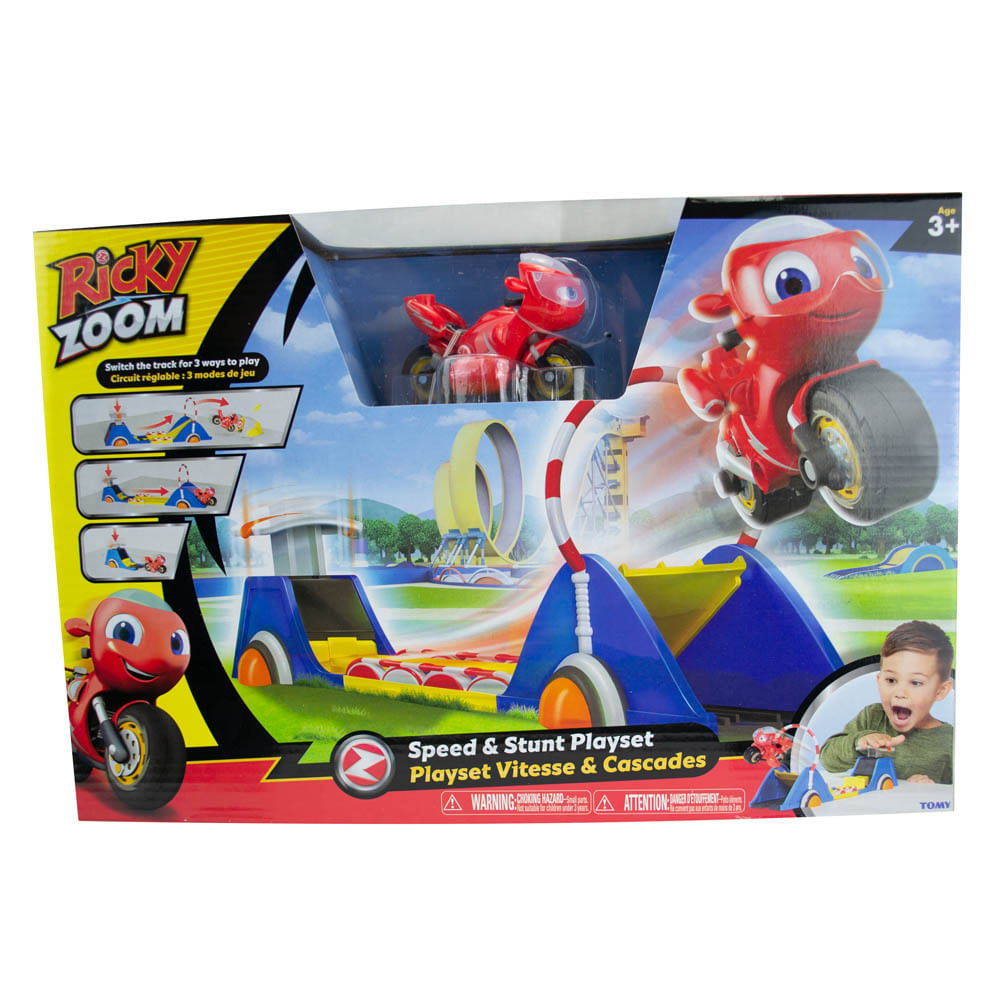 Ricky Zoom - Playset Pista De Lançamento - Ricky Speed - Ri Happy