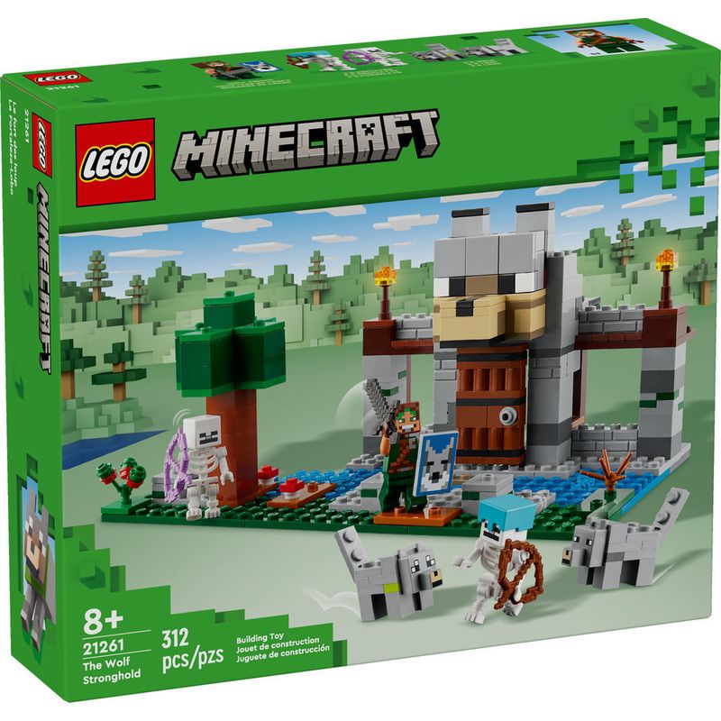 LEGO---Minecraft---A-Fortaleza-dos-Lobos---21261-1