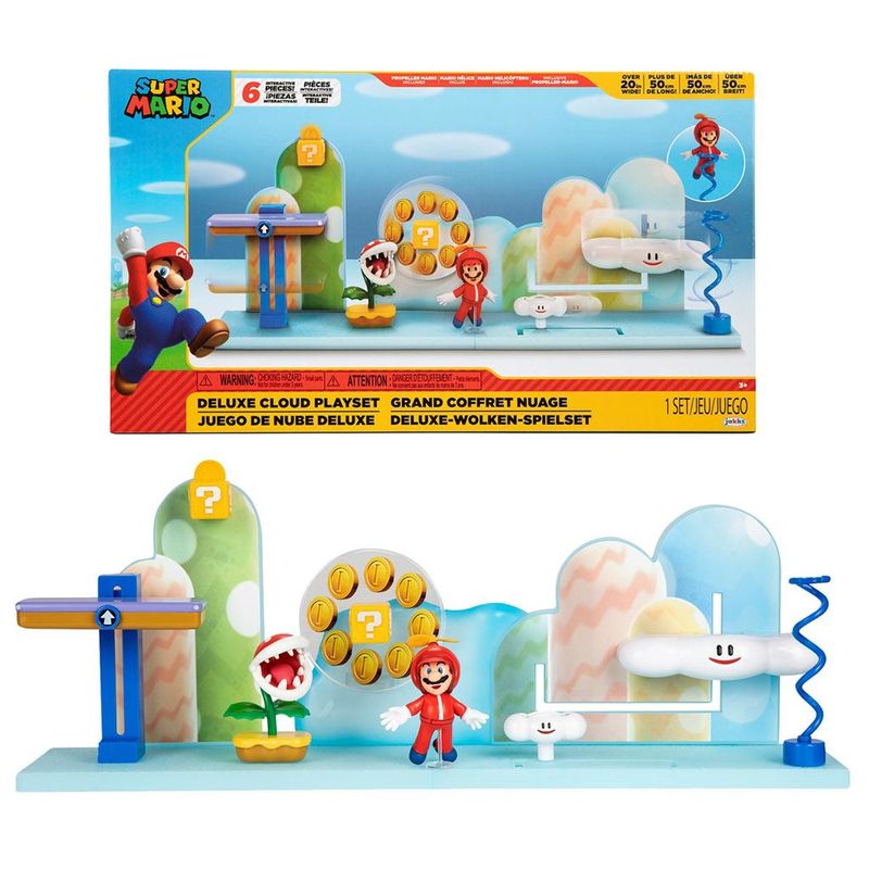 Playset---Deluxe-Nuvens---Super-Mario---Sunny-0
