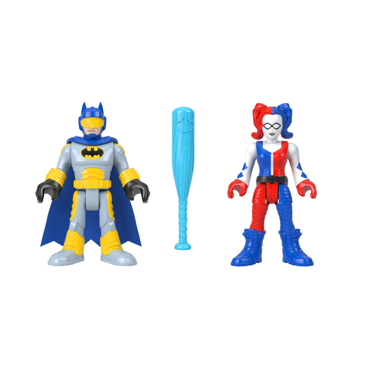 Imaginext Batman e Harley Quinn DC Color Changers Mattel Ri Happy
