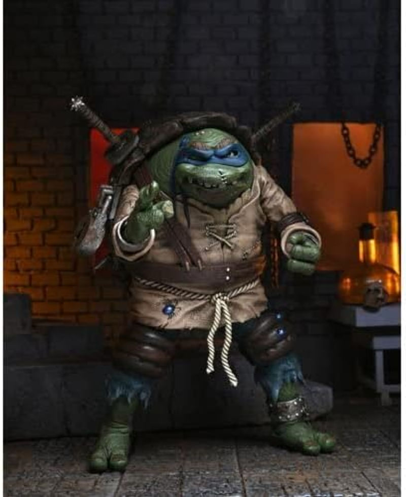 Figura Leonardo as the Hunchback Universal Monster TMNT Neca - Ri