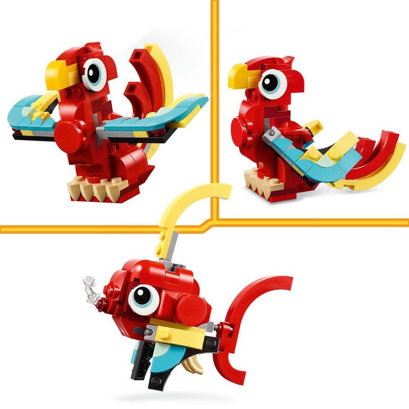 Lego-Creator---Dragao-Vermelho---31145-4