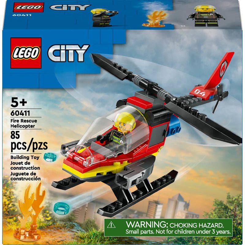 LEGO---City-Fire---Helicoptero-de-Resgate-dos-Bombeiros---60411-1