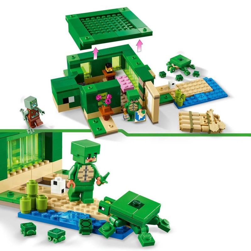 LEGO---Minecraft---A-Casa-de-PraiaTartaruga---21254-6