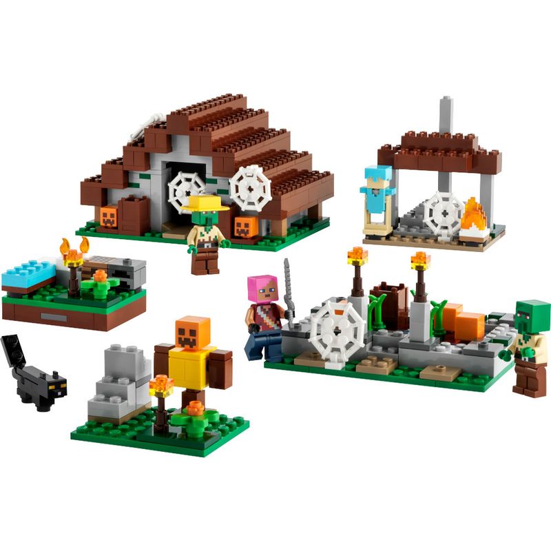 LEGO-Minecraft---A-Aldeia-Abandonada---21190-1