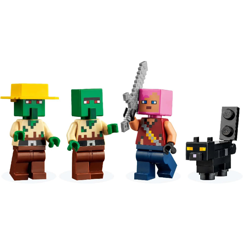 LEGO-Minecraft---A-Aldeia-Abandonada---21190-3