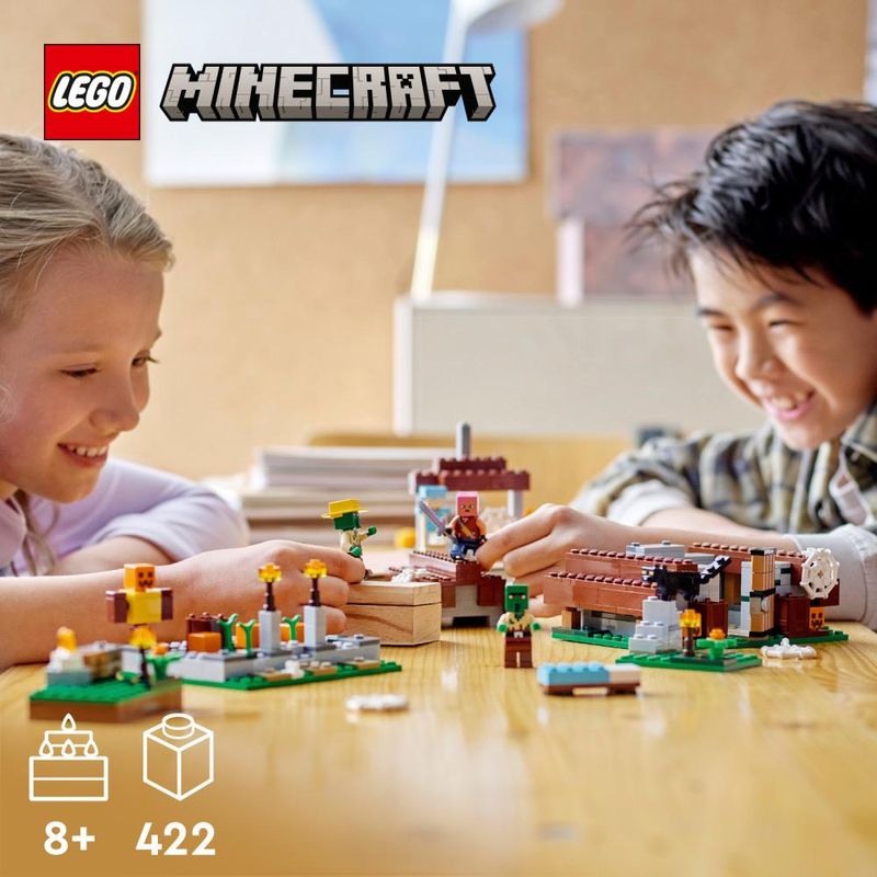 LEGO-Minecraft---A-Aldeia-Abandonada---21190-4
