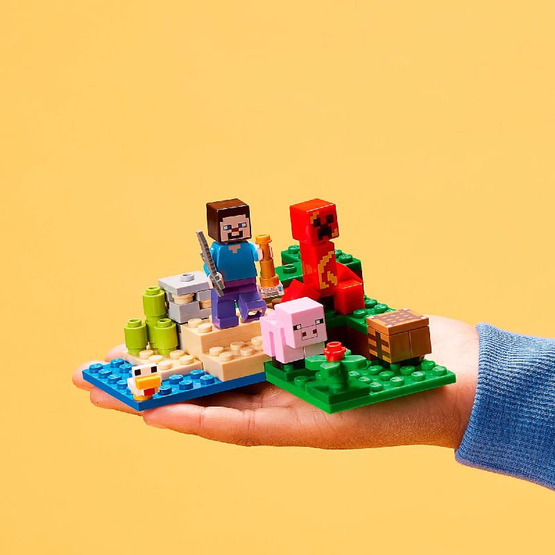 LEGO---Minecraft---A-Emboscada-do-Creeper---21177-3