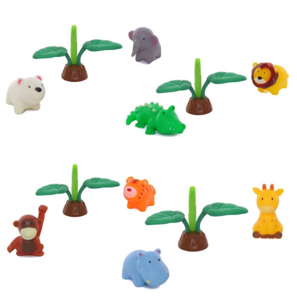 Confira Conjunto de Mini Figuras - Play Zoo - Duo - Modelos