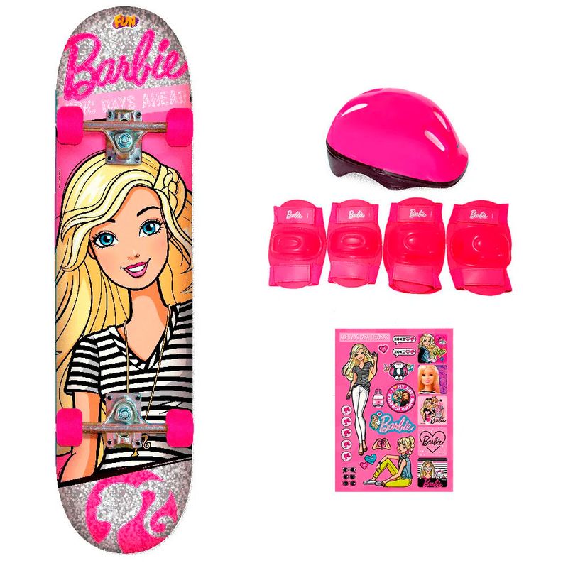 Skate-Com-Acessorios---Barbie---Modelos-Sortidos---Fun-4