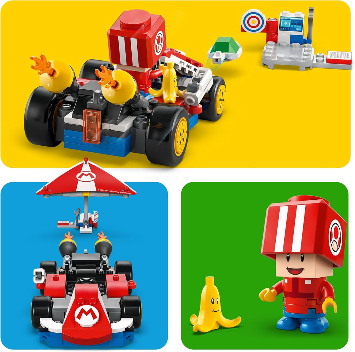 72032 Lego Super Mario - Mario Kart Padrão - PBKIDS Brinquedos