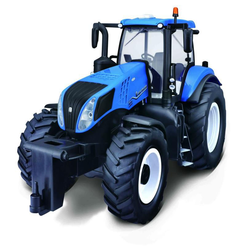 Carrinho-com-Controle---1-16-New-Holland---Farm-Tractor---Maisto-0
