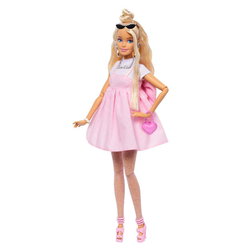 Boneca-Articulada---Barbie---Deluxe-Style---Rosa---Mattel-0