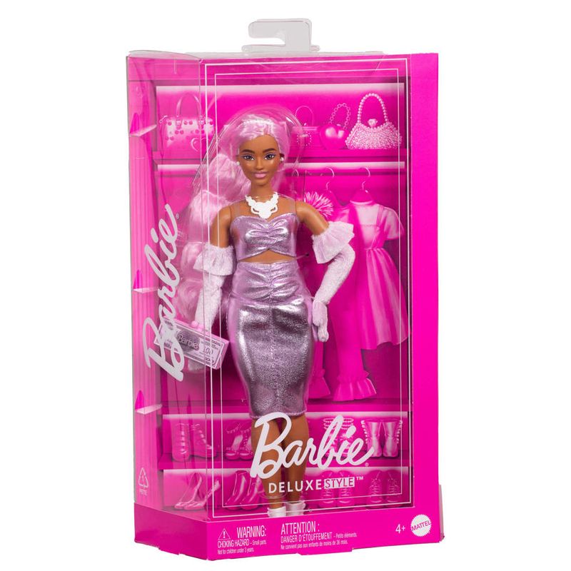 Boneca-Articulada-e-Acessorios---Barbie---Deluxe-Style---Rosa---Mattel-1