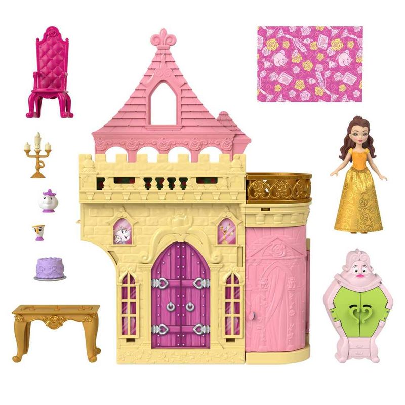Playset---Disney-Princesas---Bela---Empilhavel---Mattel-3