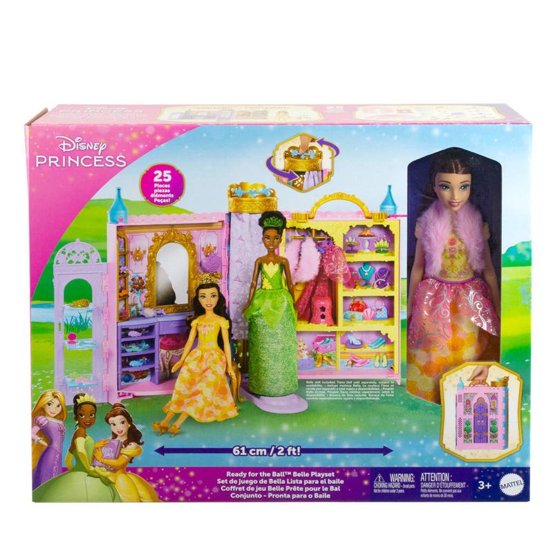 Playset---Disney-Princesas---Pronta-para-o-Baile---Bela---Mattel-1
